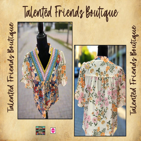 Miss Have Some Fun Boho Top