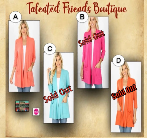 Miss Look On The Bright Side Cardigans