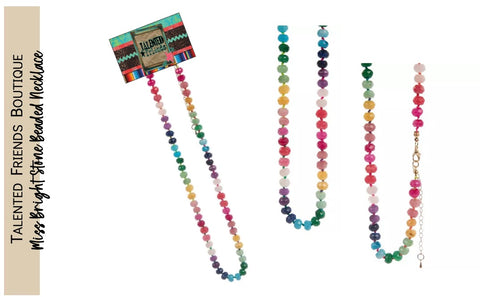 Miss Bright Beaded Necklace