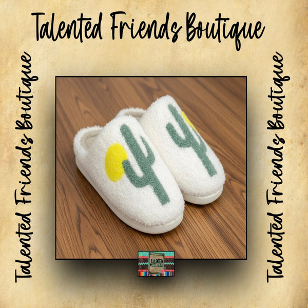 Cactus Slippers