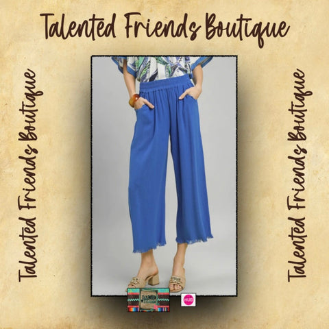 Miss Tight Schedule Pants - Cerulean