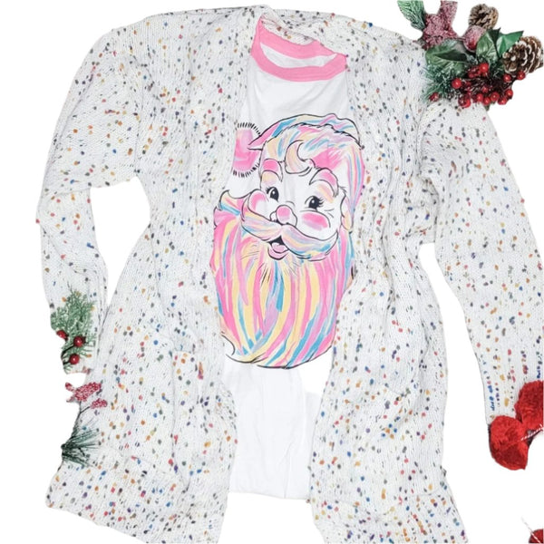 CAS -  Confetti Sweater Cardigan