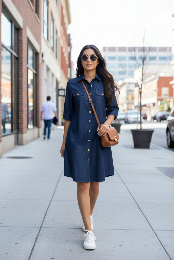 Miss Claudia Denim Dress