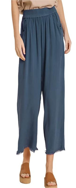 Miss Tight Schedule Pants - Dk Slate Blue