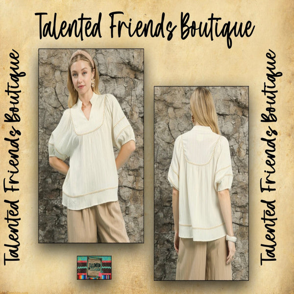 Miss Effortless  Blouse