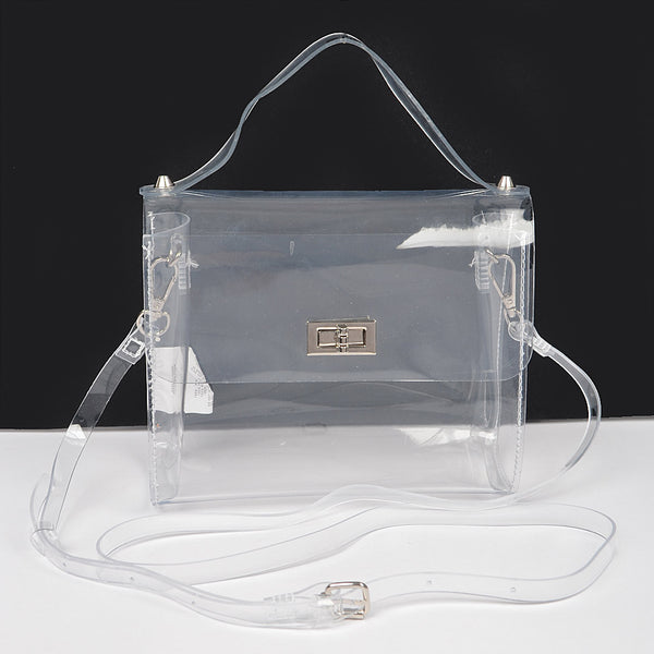 Elevate Your Style Clear Crossbody Bags