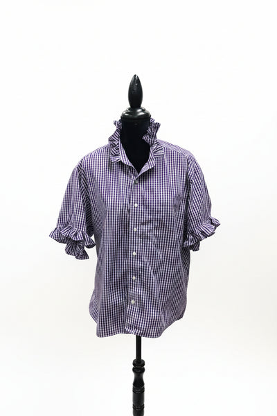 TF Refashioned Ruffle Collar Shirts