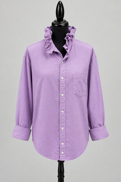 TF Refashioned Ruffle Collar Shirts