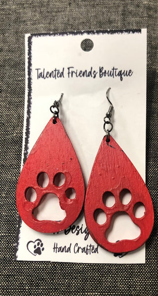 Red & Black Spirit Earrings