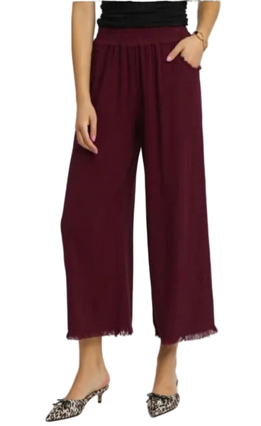 Miss Tight Schedule Pants - Merlot