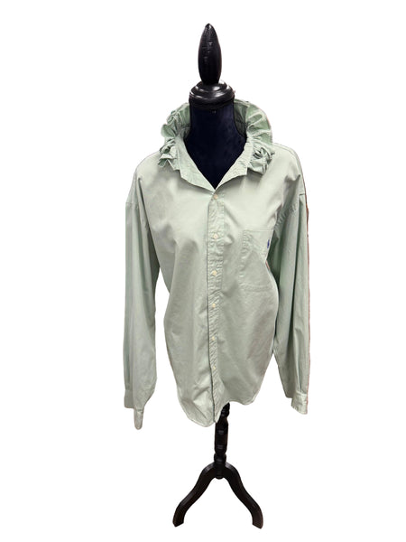 TF Refashioned Ruffle Collar Shirts