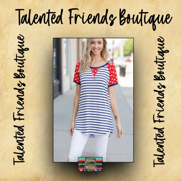 Miss Stars & Stripes Top