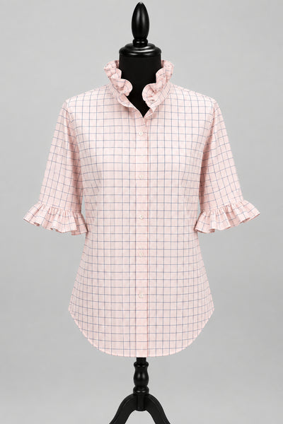 TF Refashioned Ruffle Collar Shirts
