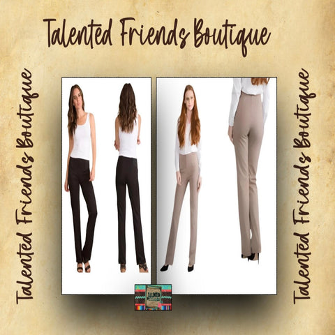 CAS - SN Ponte Pants - Taupe, Navy, Black