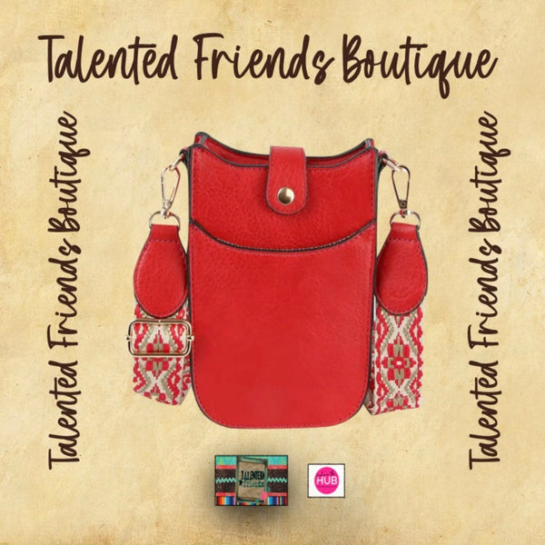 Small Shoulder Bag W/Guitar Strap