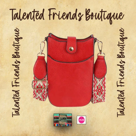 Small Shoulder Bag W/Guitar Strap