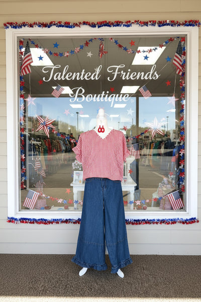 Miss Darla Ruffle Leg Jeans