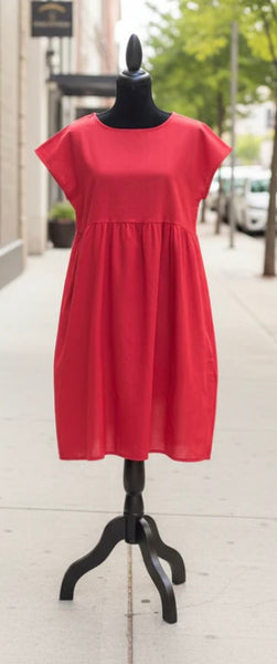 Miss Josie Dress - Red