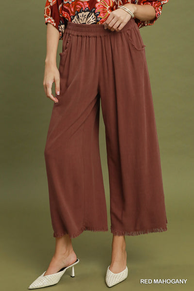 Miss Tight Schedule Pants - Red Mahogany