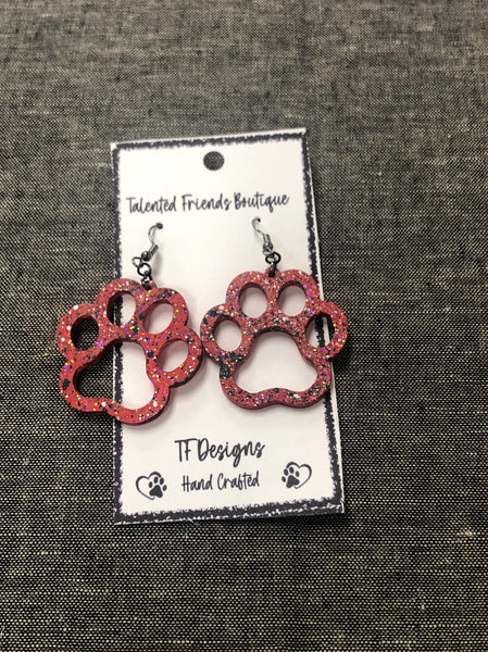 Red & Black Spirit Earrings