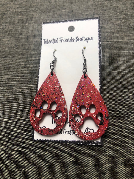 Red & Black Spirit Earrings