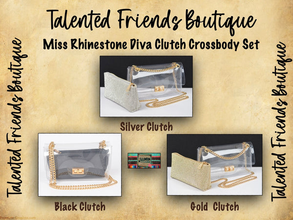 Elevate Your Style Clear Crossbody Bags