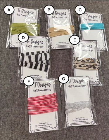 Hat Accessories - Ribbon & Etc Trim