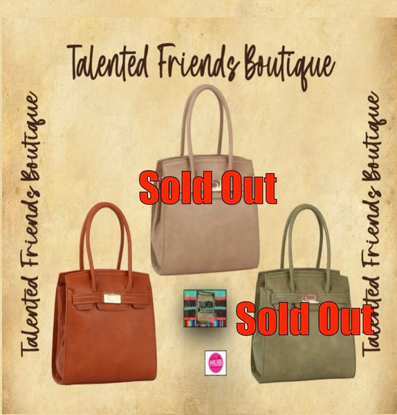 Classic Top Handle Satchel Handbag