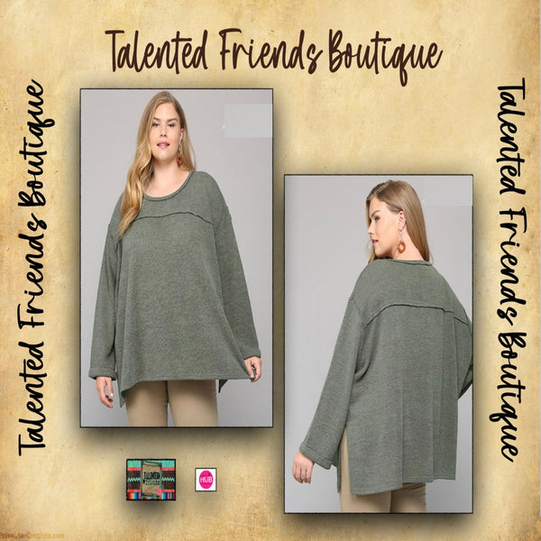 Miss Perfectly You Oversized Sweater - 5 Available Colors