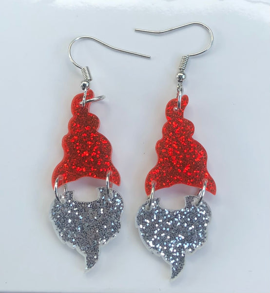 Acrylic Christmas Earrings