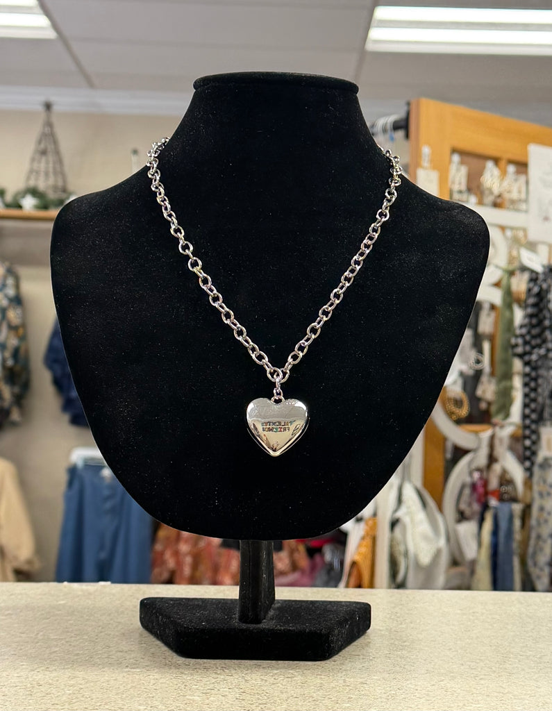 Puffy Heart Necklace