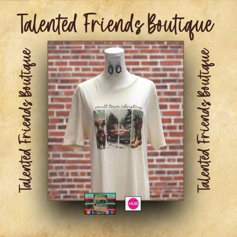 Christmas -  Small Town Christmas T-shirt