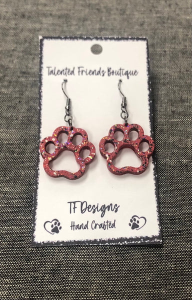 Red & Black Spirit Earrings