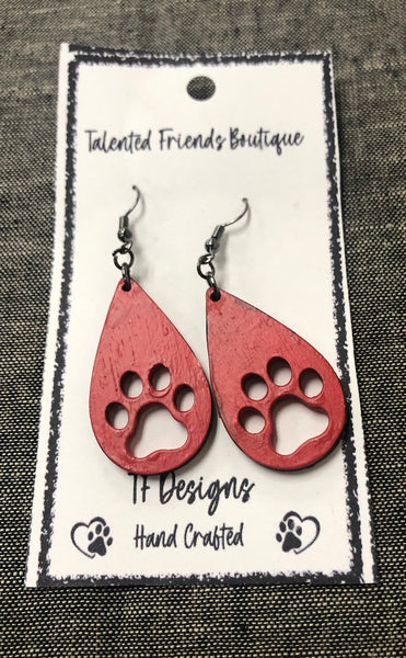 Red & Black Spirit Earrings