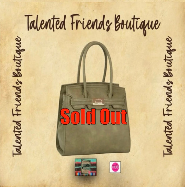 Classic Top Handle Satchel Handbag