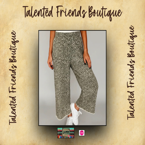 Miss Center Stage Leopard Pull Ons