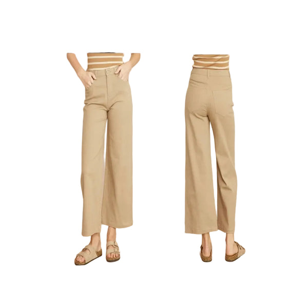 Miss Feeling Special Vintage Wash Crop High Rise Jeans