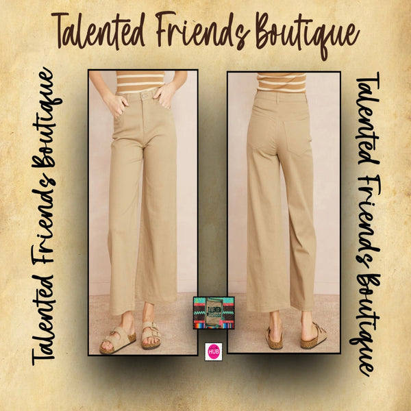 Miss Feeling Special Vintage Wash Crop High Rise Jeans