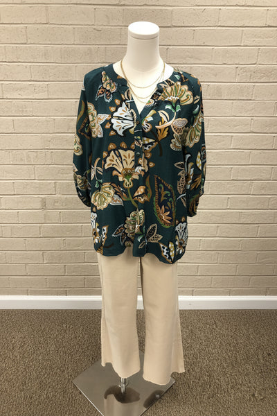 Miss Lead The Way Blouse - Teal