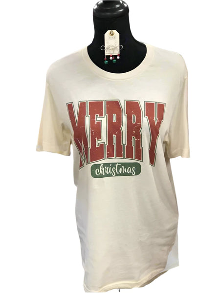 Christmas -  Vintage Merry Christmas T-shirt