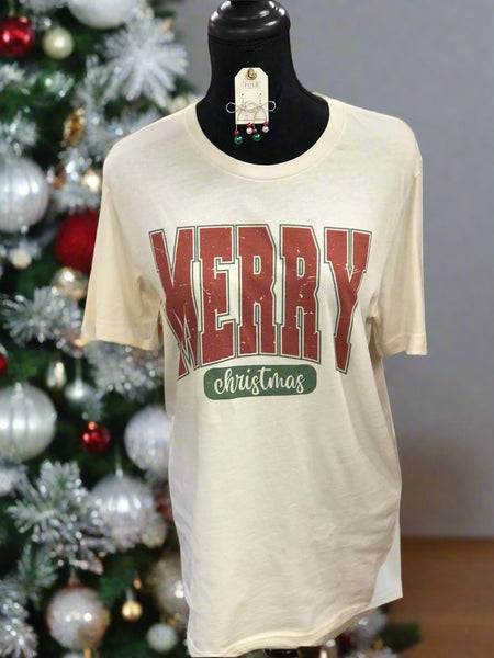 Christmas -  Vintage Merry Christmas T-shirt