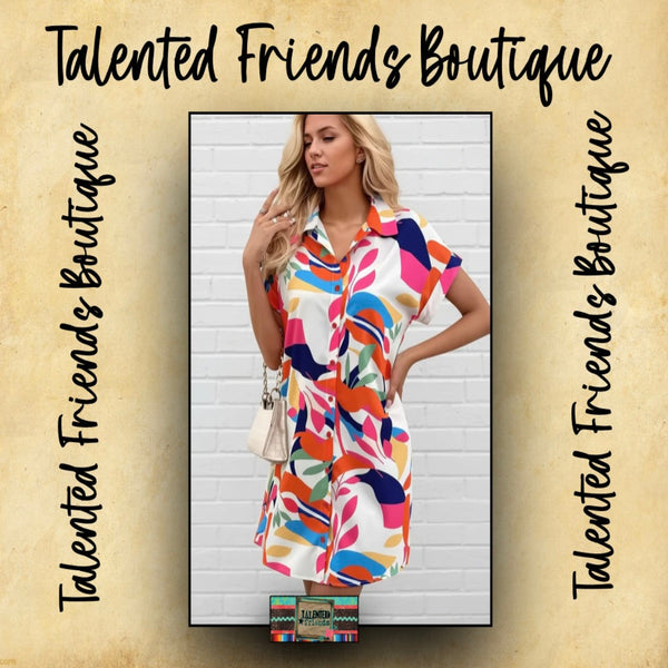 Miss Looking For Fun Dress - White