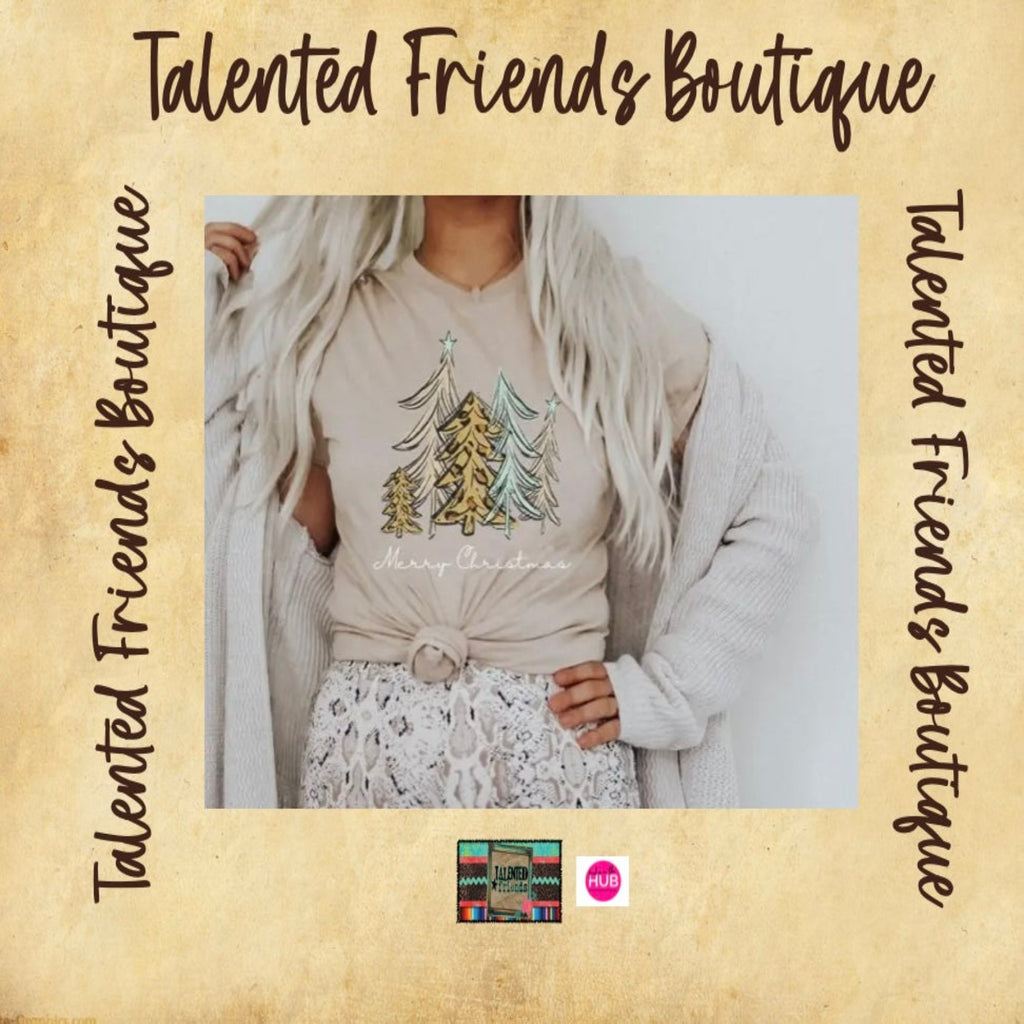 Christmas -  Heather Dust Whimiscal Christmas Trees -