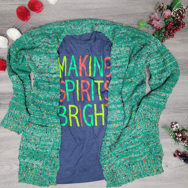 CAS -  Confetti Sweater Cardigan