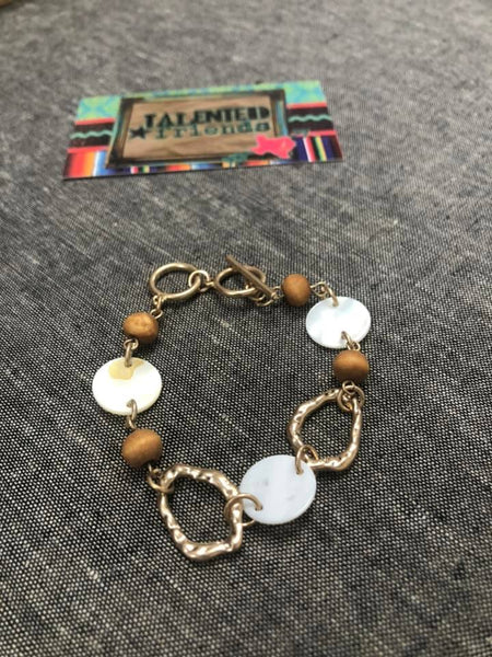 Simply Noelle Shell &. Bead Bracelets