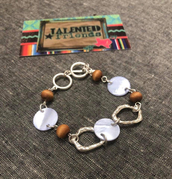 Simply Noelle Shell &. Bead Bracelets