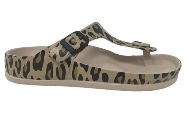 Very G Leopard Print Madrid Sandal