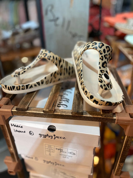 Very G Leopard Print Madrid Sandal