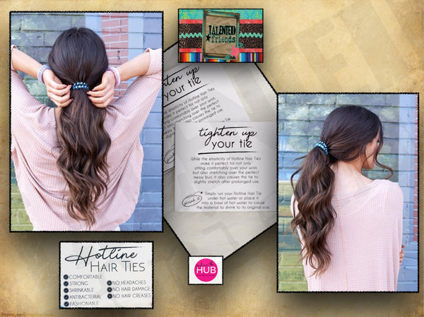 Hot Line Hair Ties