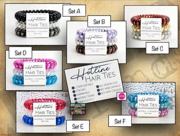 Hot Line Hair Ties